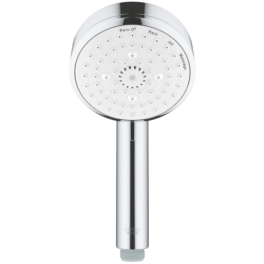 Ручной душ GROHE Tempesta Cosmopolitan 100, 4 режима, хром/белый (27575002)