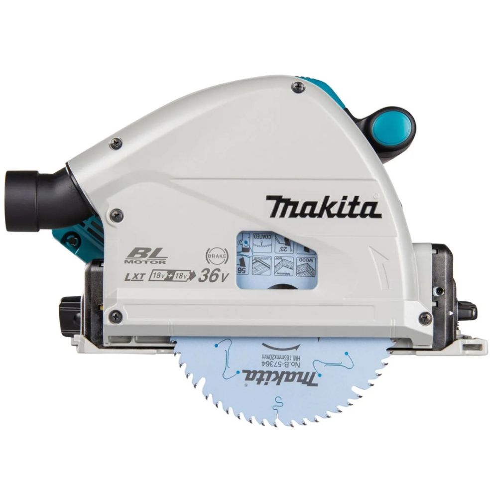 Аккумуляторная дисковая пила Makita DSP600Z, 18 В, 165 мм, 6300 об/мин, без АКБ и ЗУ