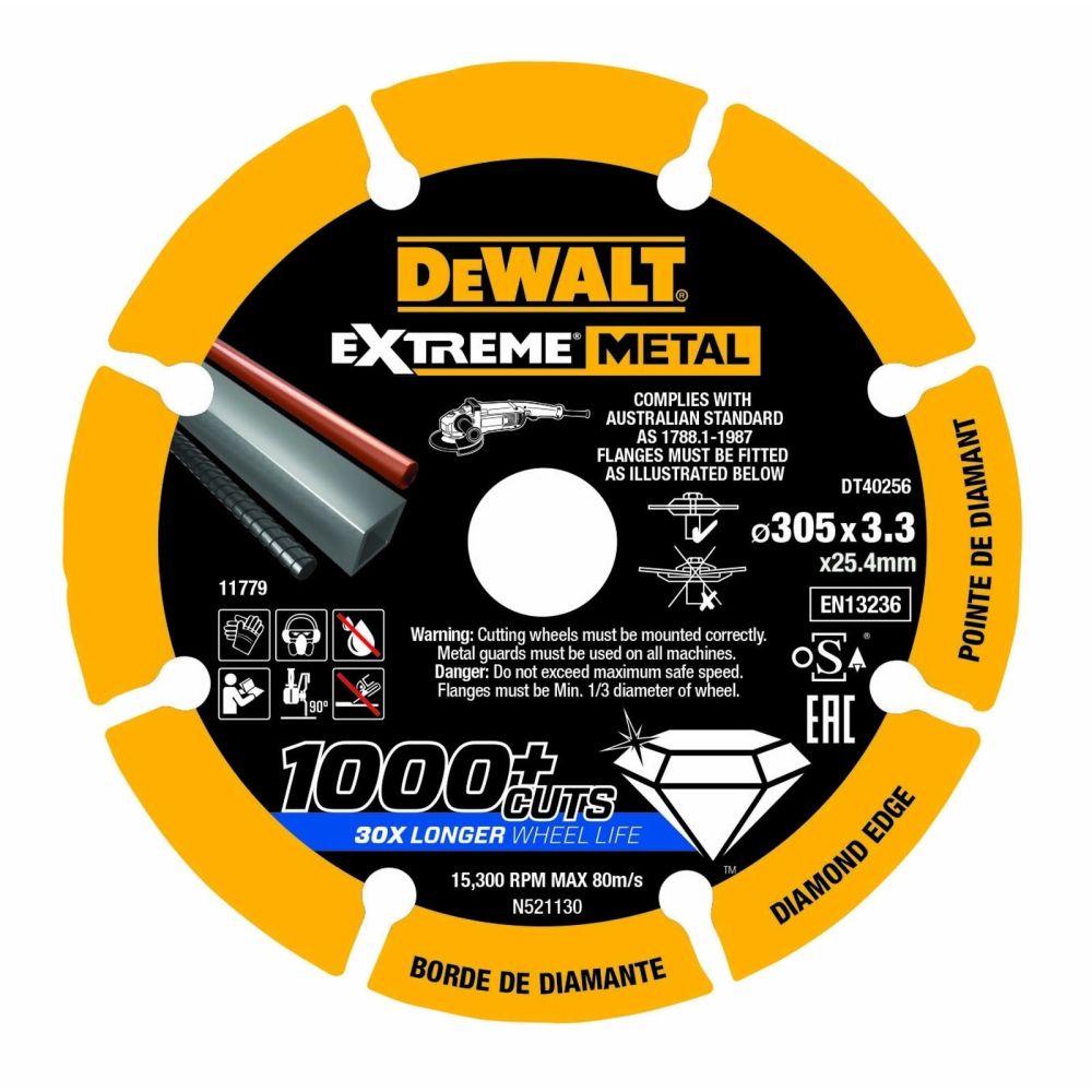Диск алмазный отрезной DEWALT DT40256 305х25.4мм (DT40256-QZ)
