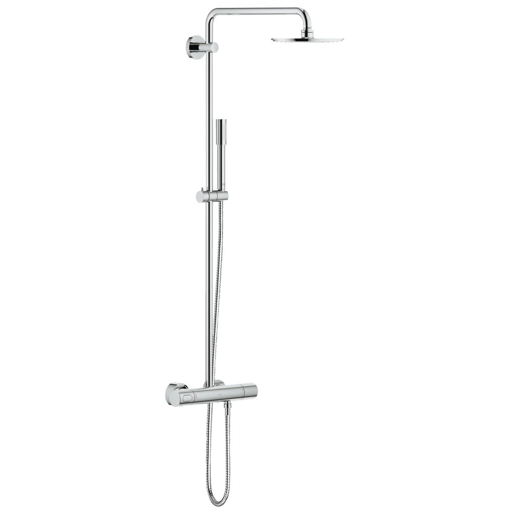 Душевая система GROHE Rainshower System 210 с термостатом для душа, хром (27032001)