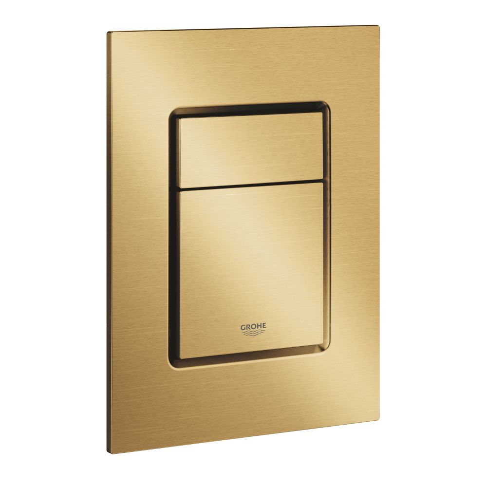 Панель смыва для унитаза GROHE Skate Cosmopolitan S, 3 режима, холодный рассвет матовый (37535GN0)