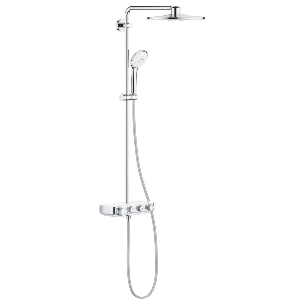 Душевая система GROHE Euphoria SmartControl System 310 Duo с термостатом для душа, белая луна (26507LS0)