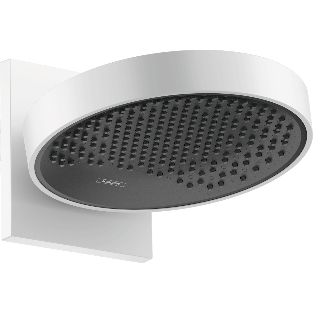 Верхний душ hansgrohe Rainfinity 250 1jet с настенным креплением 26226700, матовый белый