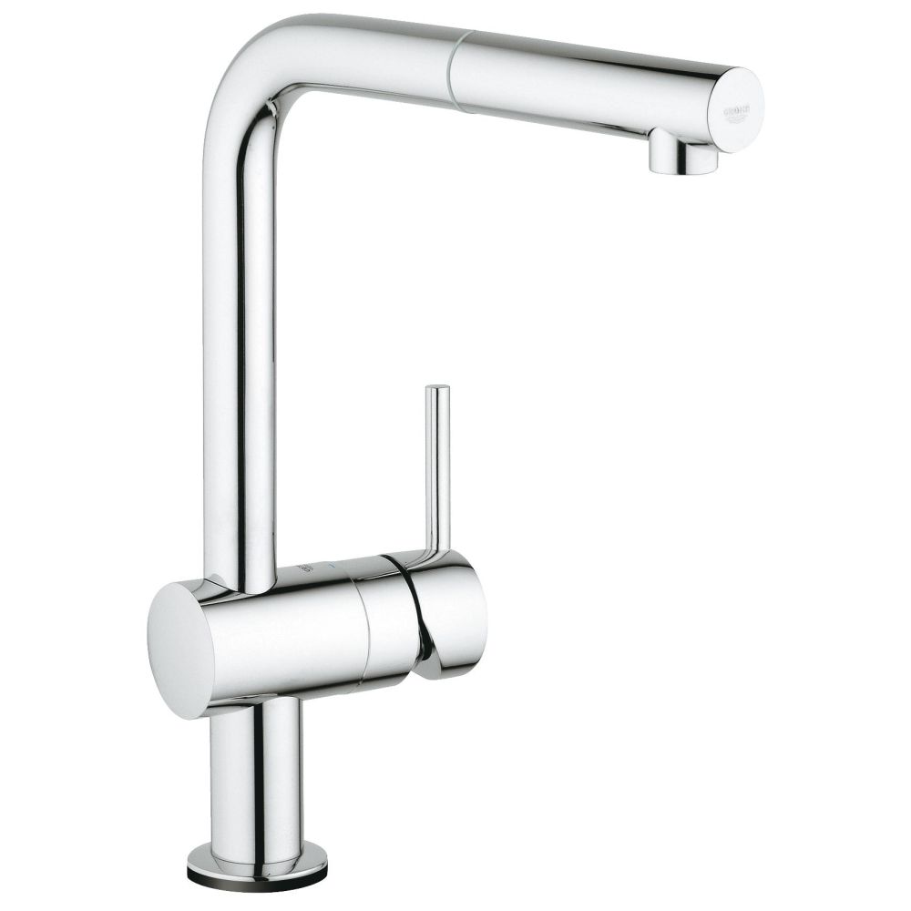 Смеситель для кухни GROHE Minta Touch сенсорный с вытяжным изливом, хром (31360001)
