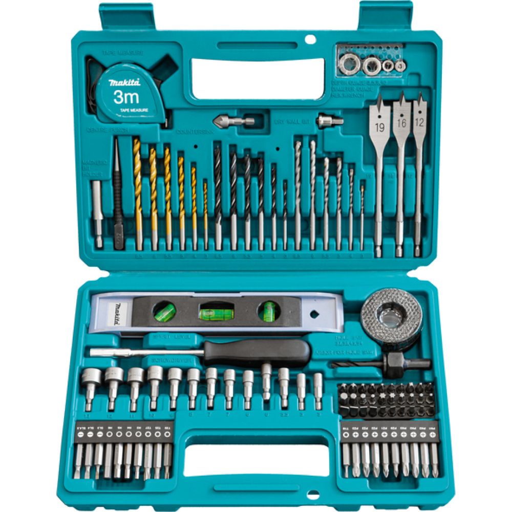Наборы насадок Makita BASIC, 102 предмета, E-10730
