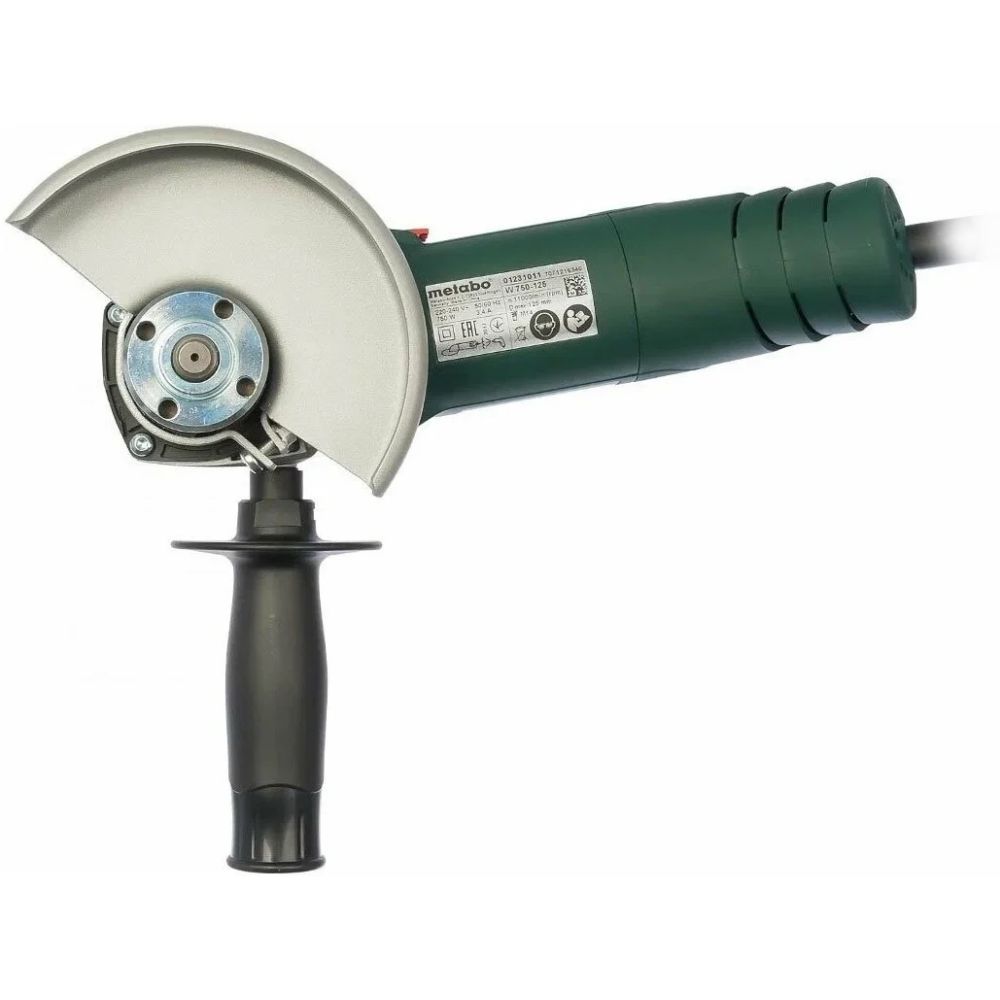 Угловая шлифмашина Metabo W 750-125, 750 Вт, 125 мм, 11500 об/мин (603605000)