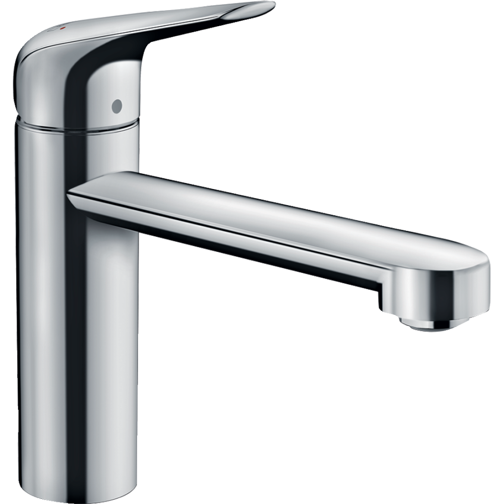 Смеситель для кухонной мойки hansgrohe Focus M42 120, для водонагревателей открытого типа, 1jet 71804000, хром