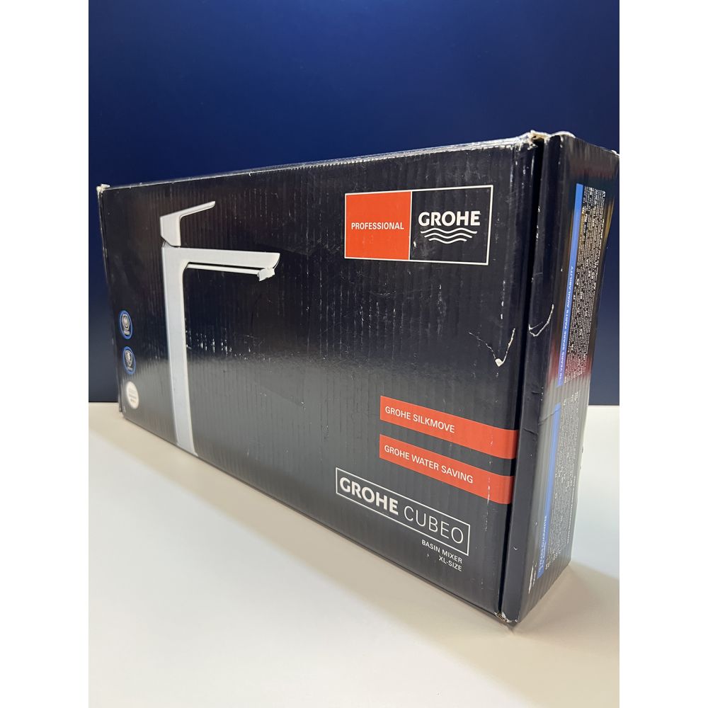 Смеситель для раковины GROHE Cubeo, XL-size, хром (1017290000/U), уцененный товар