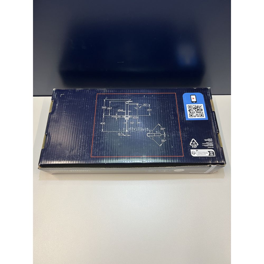 Смеситель для раковины GROHE Cubeo, XL-size, хром (1017290000/U), уцененный товар