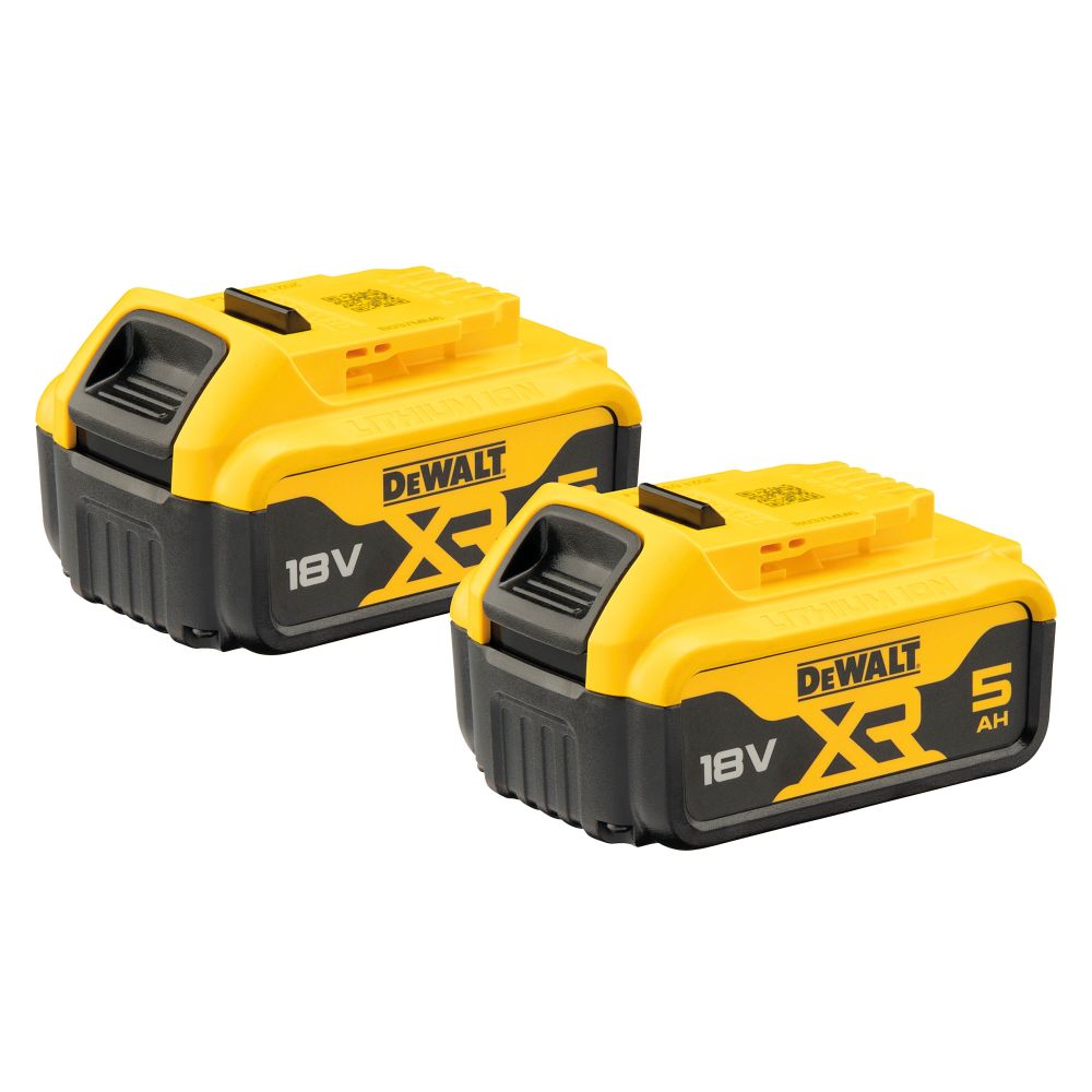Аккумуляторный набор DEWALT DCK2020P2T: дрель-шуруповерт DCD791 + угловая шлифмашина DCG405, с 2 АКБ 5 Ач и ЗУ, в кейсе TSTAK