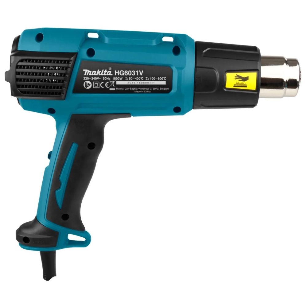 Строительный фен Makita HG6031VK, 1800 Вт, в кейсе