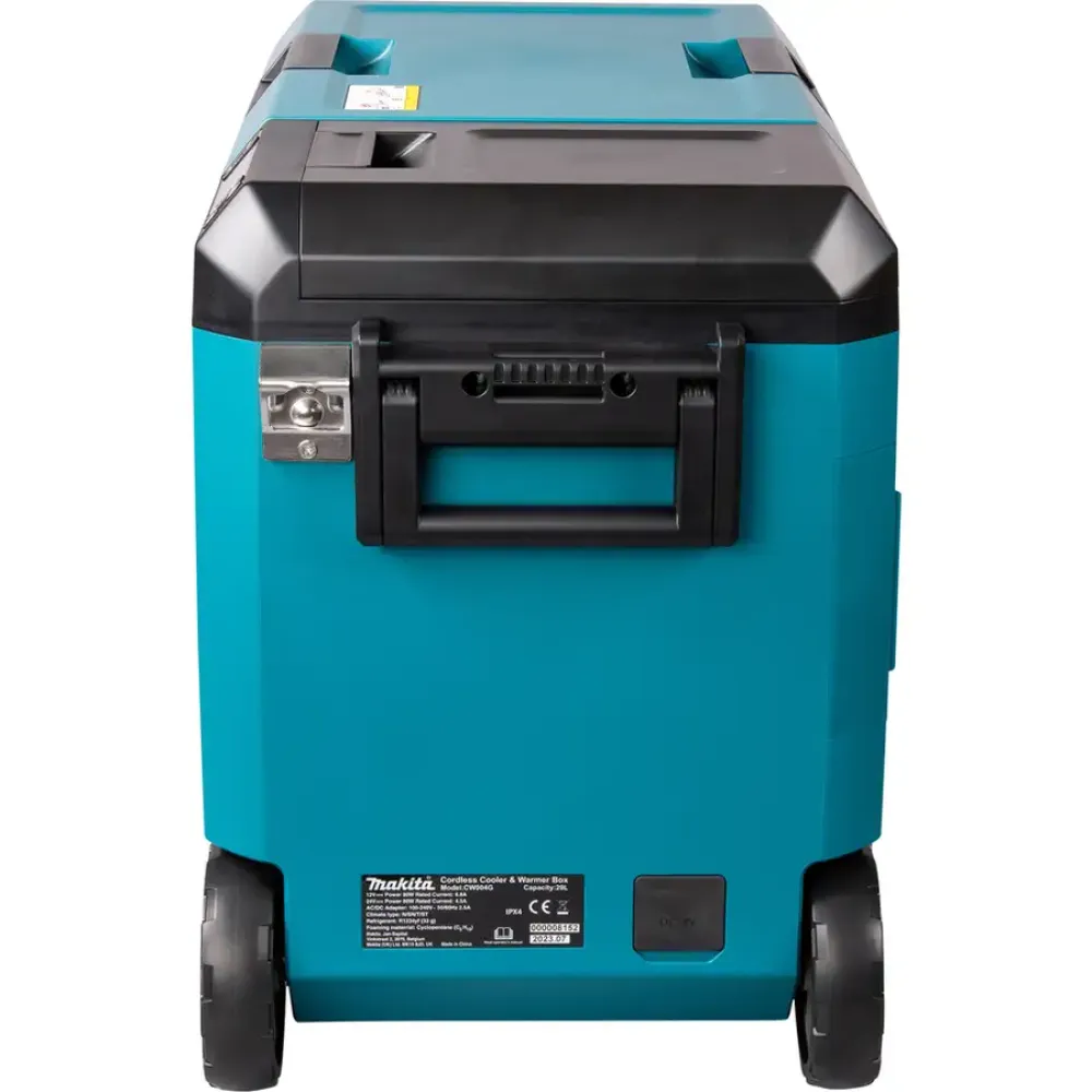 Аккумуляторный холодильник Makita CW004GZ, с функцией подогрева и возможностью работы от сети, 18/40 В, 29 л, без АКБ и ЗУ