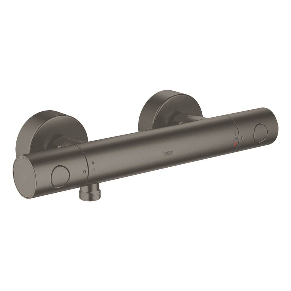 Термостат для душа GROHE Grohtherm 1000 Cosmopolitan, темный графит матовый (34065AL2)