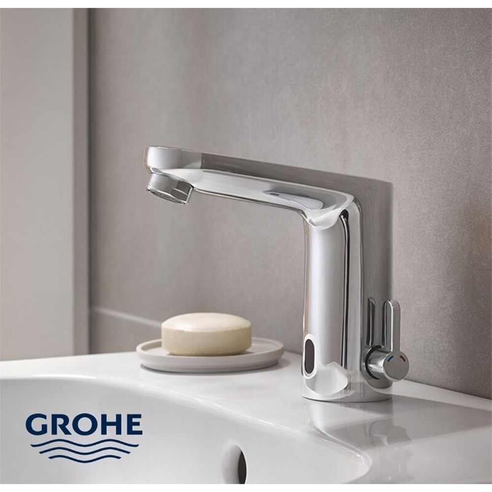 Смеситель для раковины GROHE Eurosmart Cosmopolitan E инфракрасный, хром (36325001)