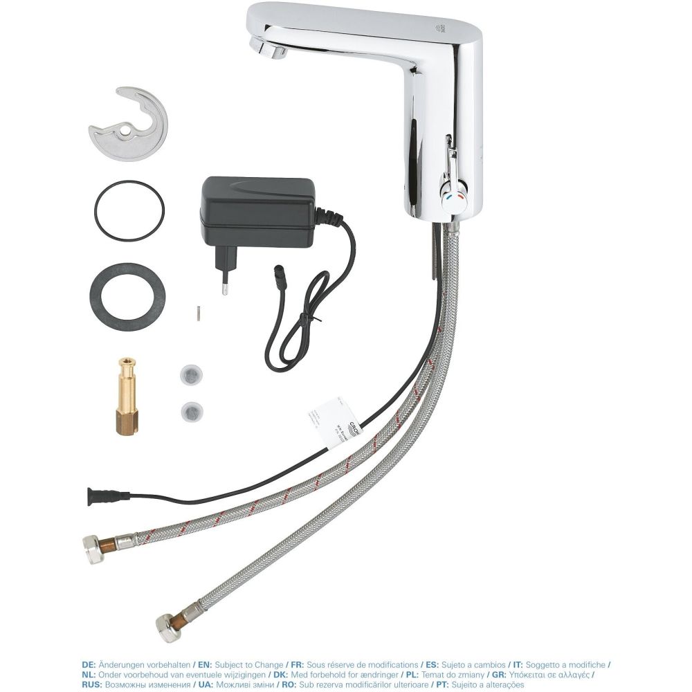 Смеситель для раковины GROHE Eurosmart Cosmopolitan E инфракрасный, хром (36325001)