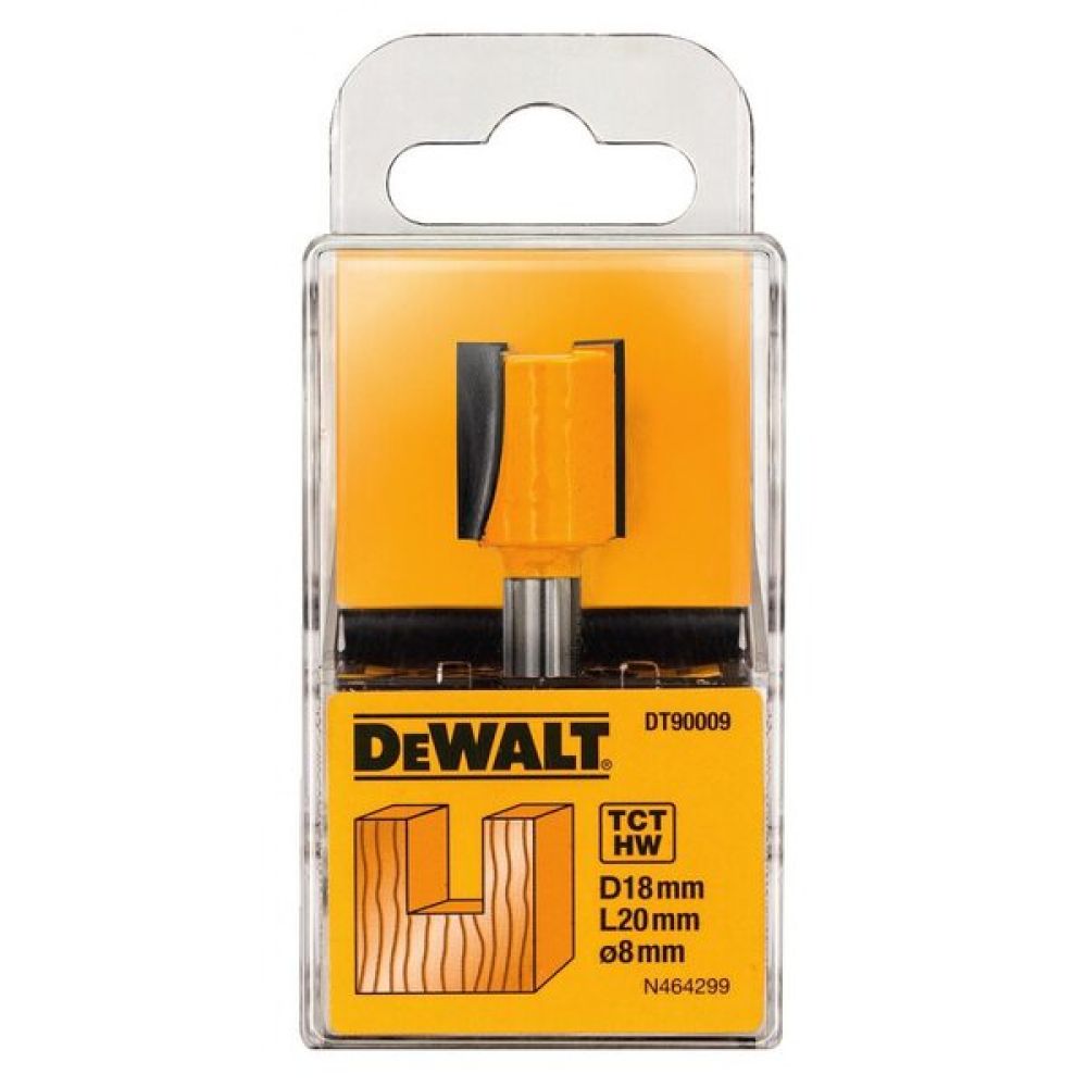 Фреза DEWALT пазовая, 18х52х20 мм (DT90009-QZ)