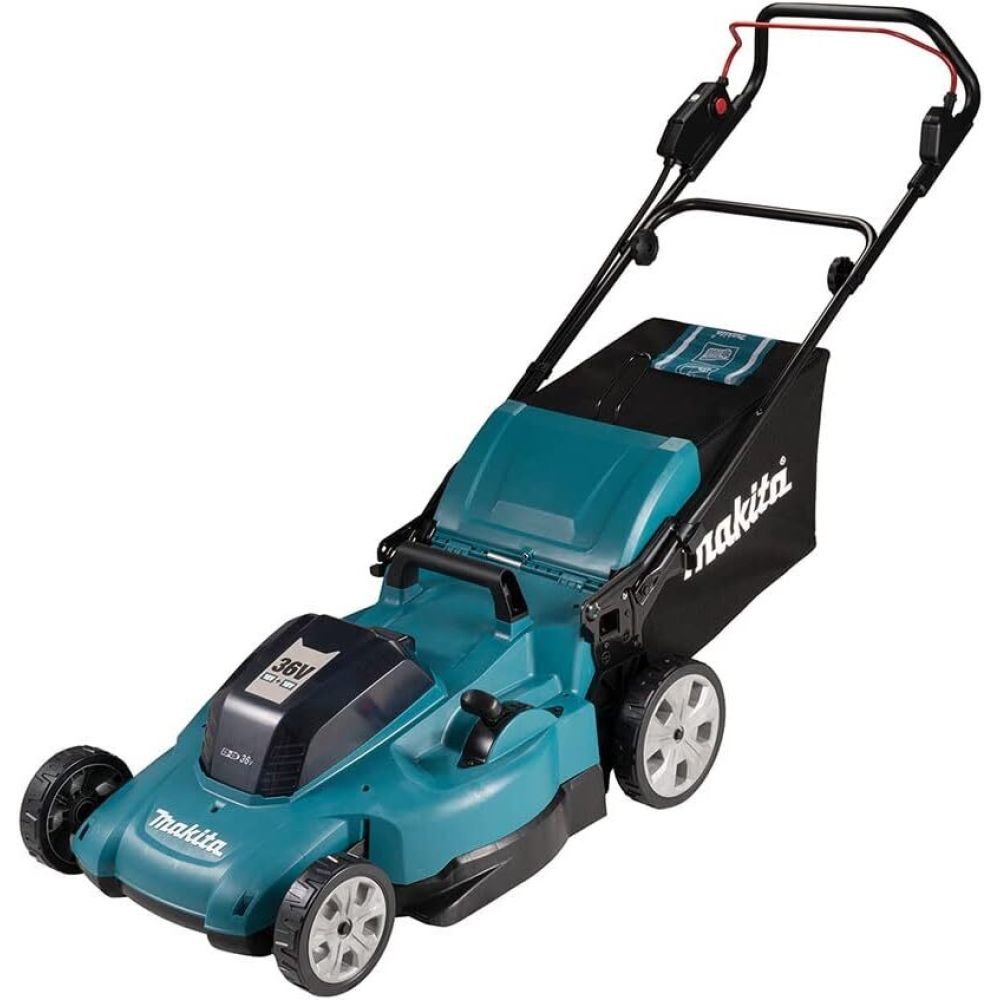 Аккумуляторная газонокосилка Makita LXT 2x18 В, 53 см, 70 л, без АКБ и ЗУ, DLM538Z