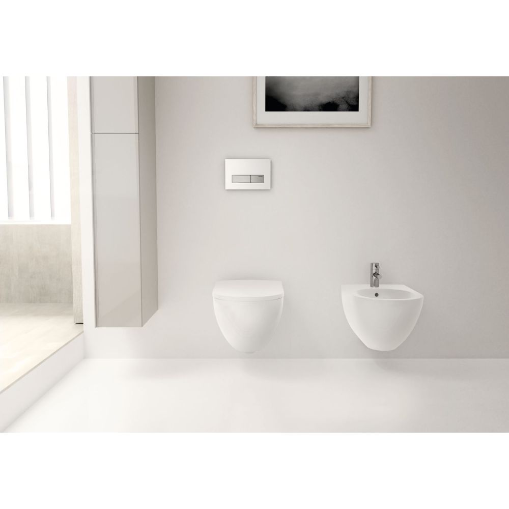 Боковой шкаф Geberit Acanto 45 см, лавовый, 500.618.JK.2