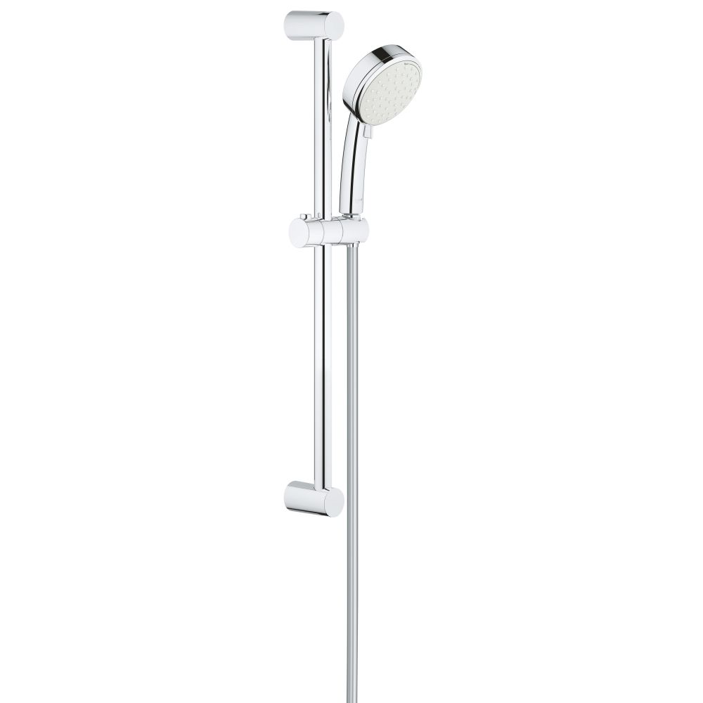 Душевой гарнитур GROHE Tempesta Cosmopolitan 100, 2 режима струи, душевая штанга 600 мм, 5,7 л/мин, хром (2757820E)