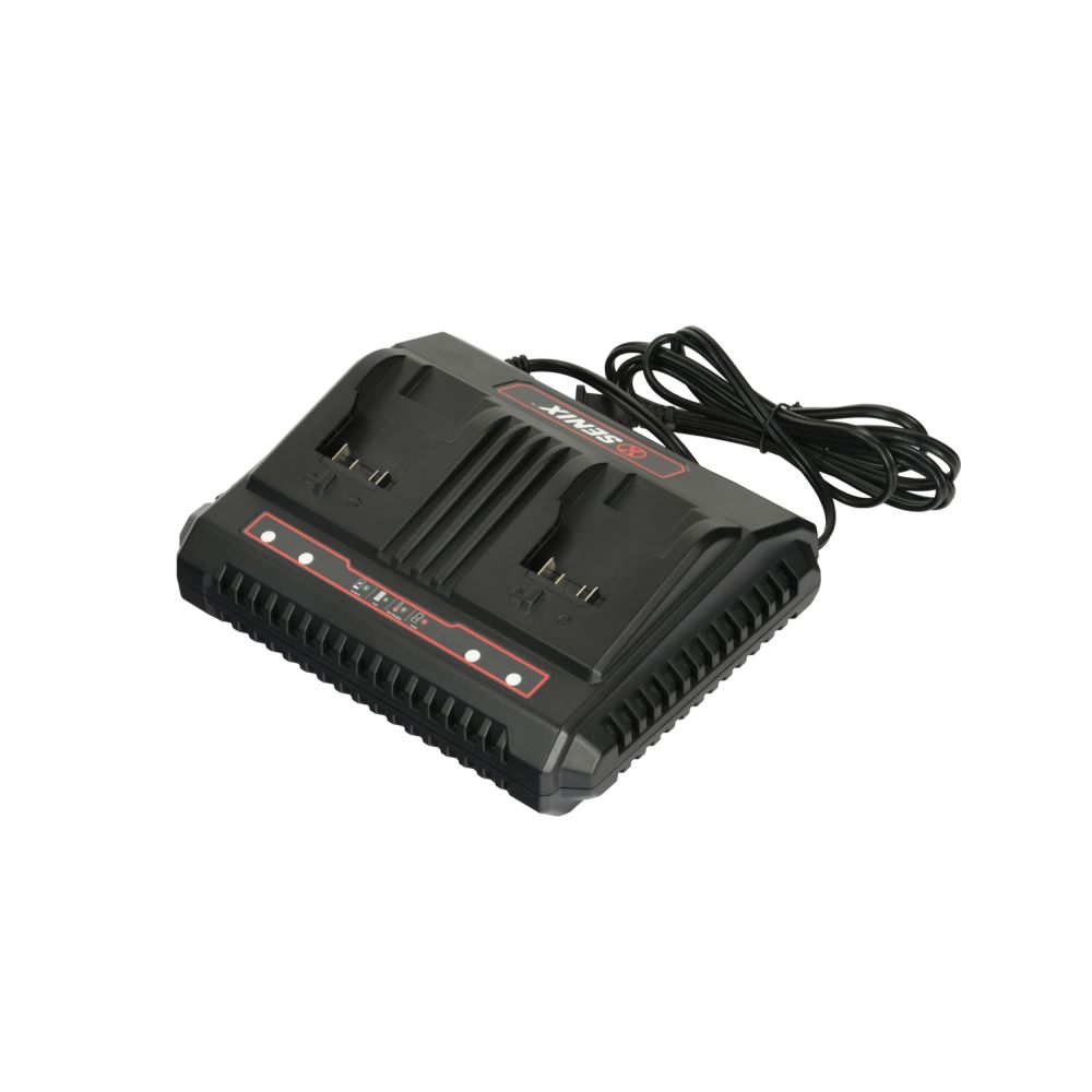 Зарядное устройство Senix X2 20 В, ток заряда 3 A, CHDX2-M-EU