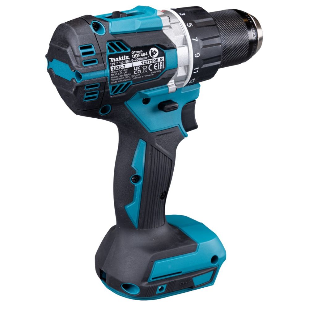Аккумуляторная дрель-шуруповерт Makita DDF484Z, 18 В, 2000 об/мин, без АКБ и ЗУ