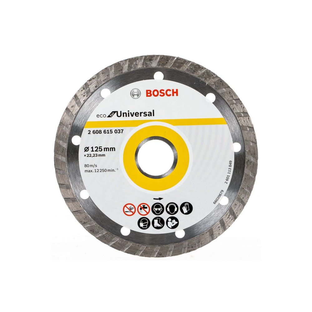 Алмазный диск Bosch ECO Univ.Turbo 125-22,23 (2608615037)