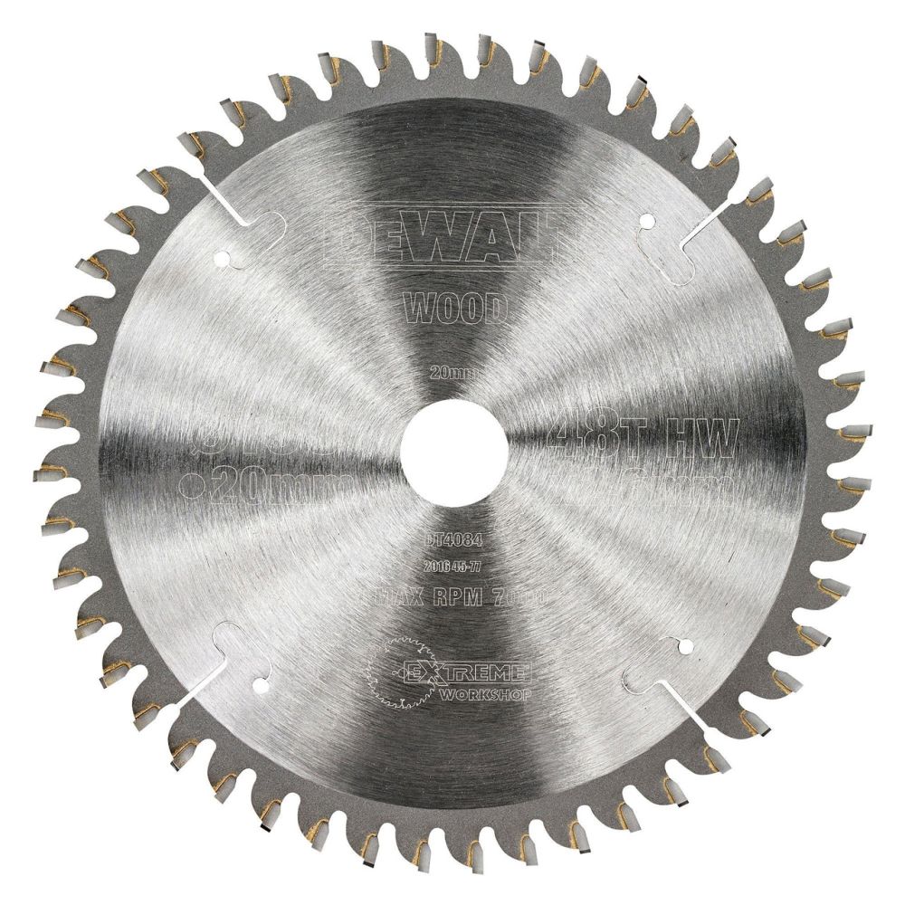 Пильный диск DEWALT EXTREME WORKSHOP DT4084, 160/20 мм.