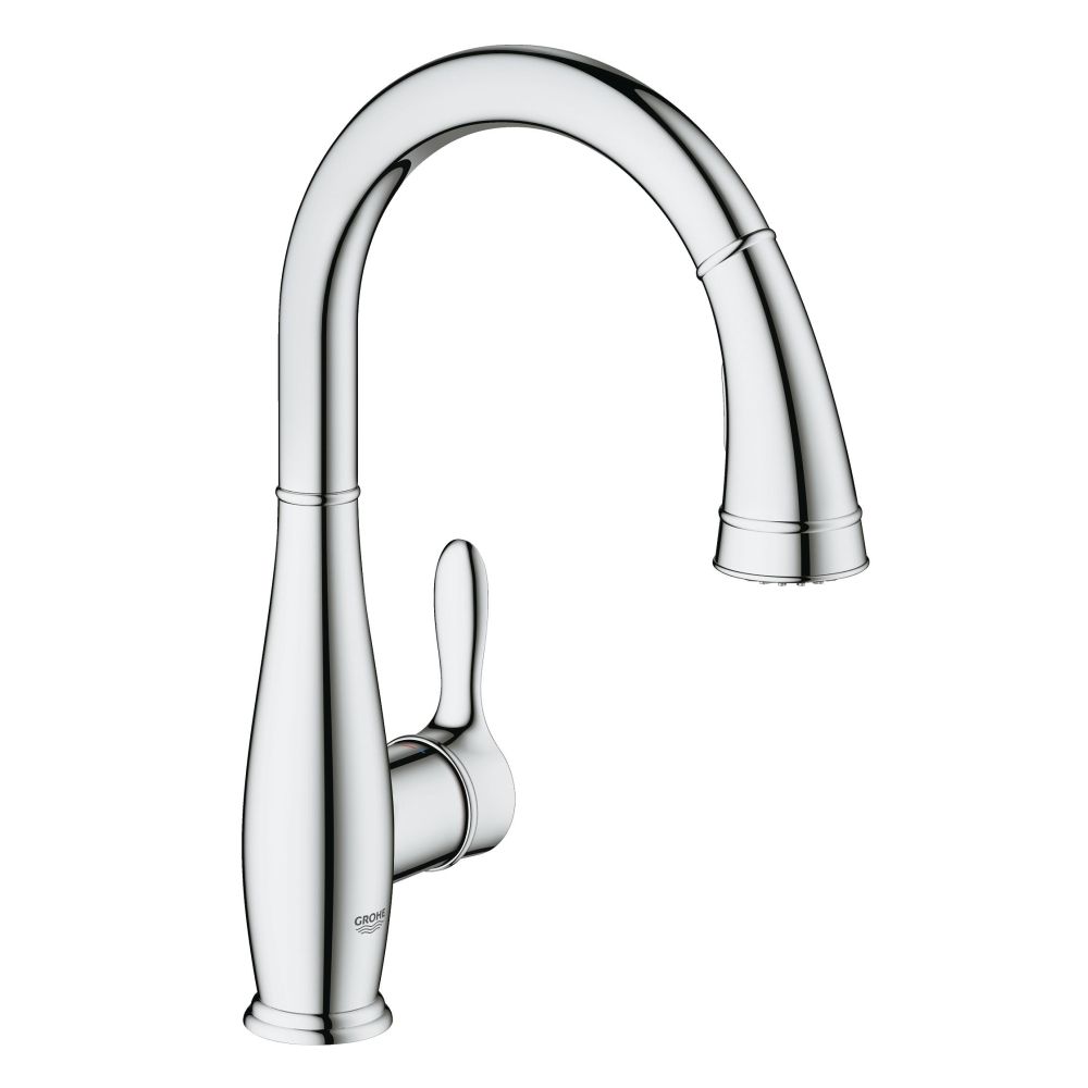 Смеситель для кухни GROHE Parkfield с вытяжным изливом, хром (30215001)