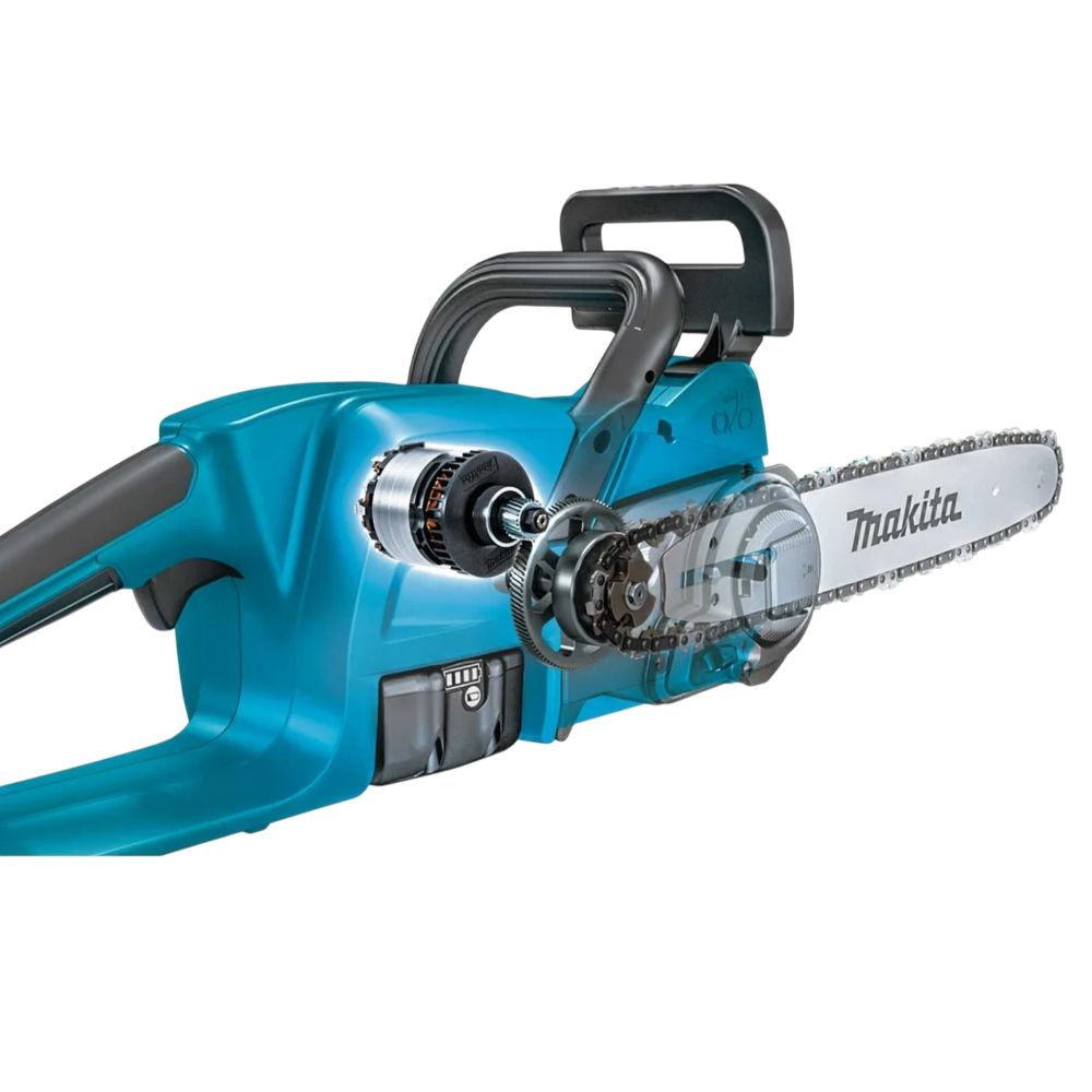 Аккумуляторная цепная пила Makita DUC357SF, 18 В, 35 см, 7.7 м/с, с АКБ 3 Ач и ЗУ