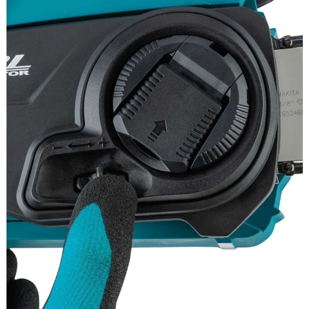 Аккумуляторная цепная пила Makita DUC357SF, 18 В, 35 см, 7.7 м/с, с АКБ 3 Ач и ЗУ