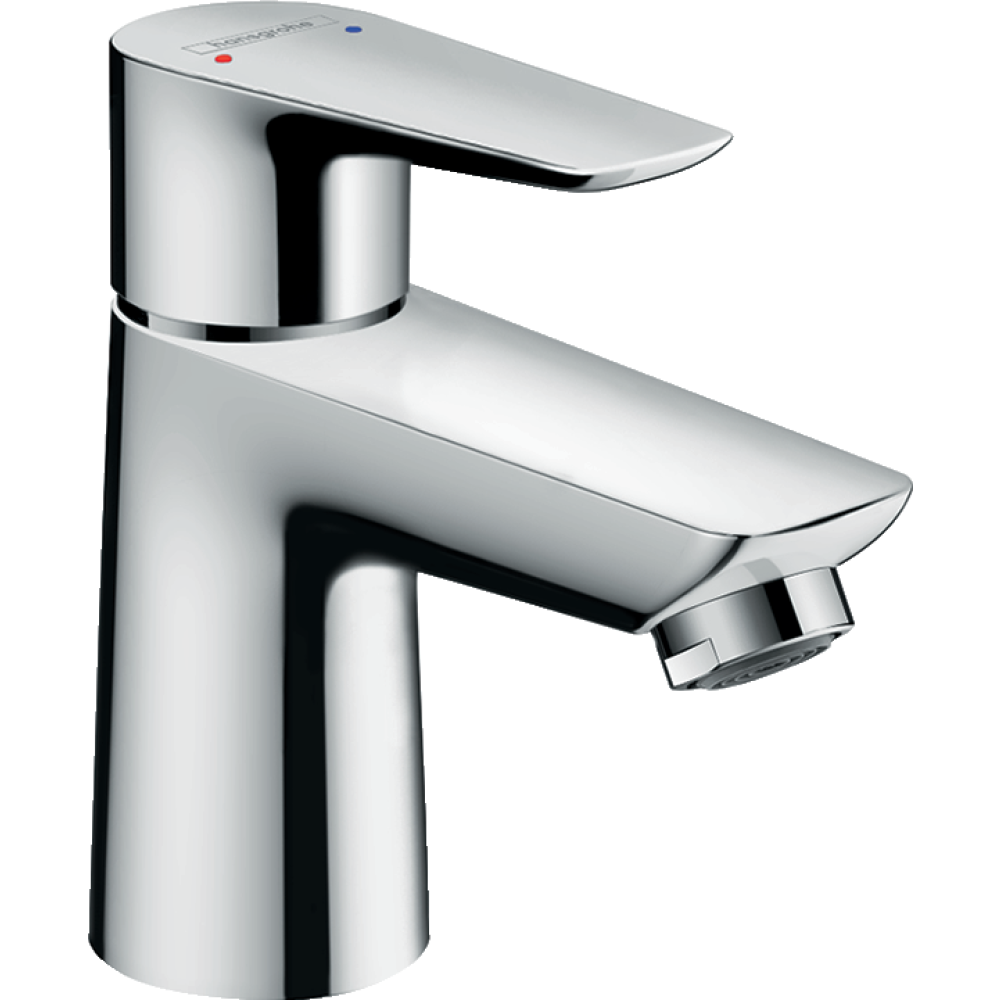 Смеситель для раковины hansgrohe Talis E 80, со сливным гарнитуром, для водонагревателей открытого типа 71707000, хром