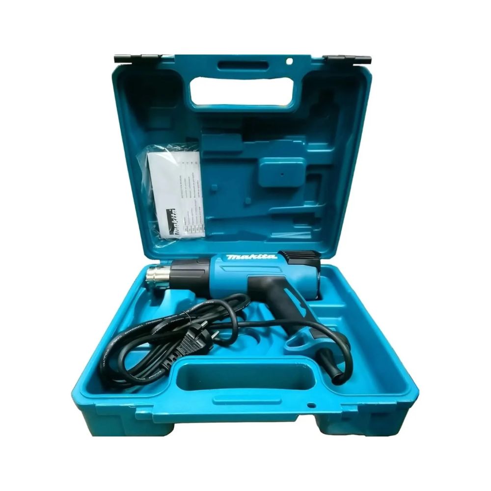 Строительный фен Makita HG6031VK, 1800 Вт, в кейсе