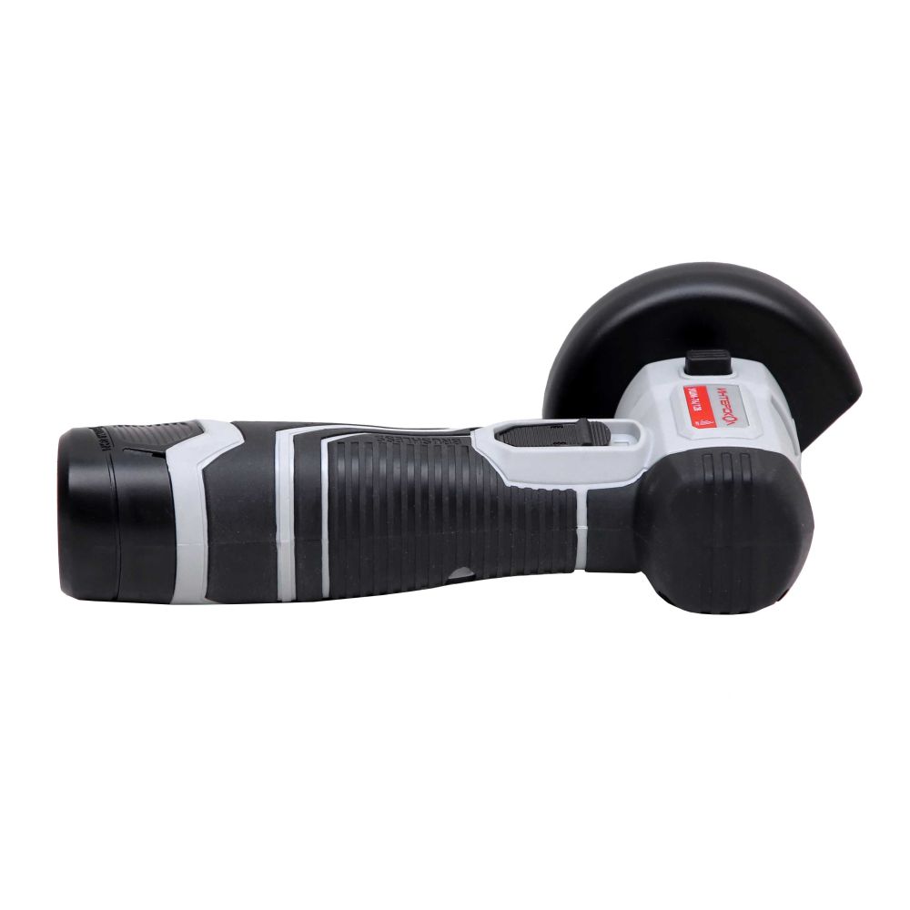 Аккумуляторная угловая шлифмашина ИНТЕРСКОЛ УШМ-76/12В, 12 В, 76 мм, 18650 об/мин, с 2 АКБ 2 Ач и ЗУ