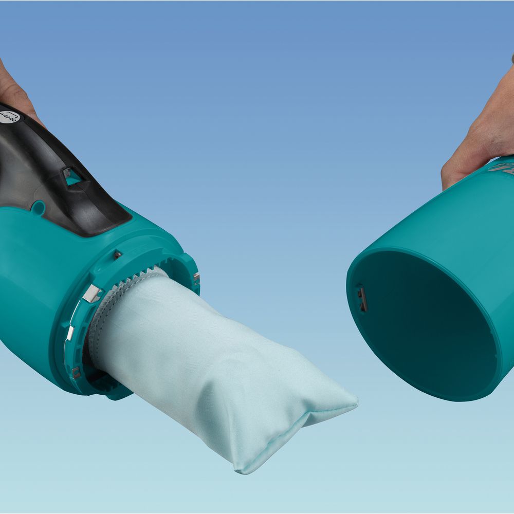 Набор: аккумуляторный пылесос Makita DCL281FZ + насадка "циклон" Makita 191D73-9 + аккумулятор Makita BL1830B (LXT 18В, 3Ач) + зарядное устройство Makita DC18RC быстрое (LXT 18В)