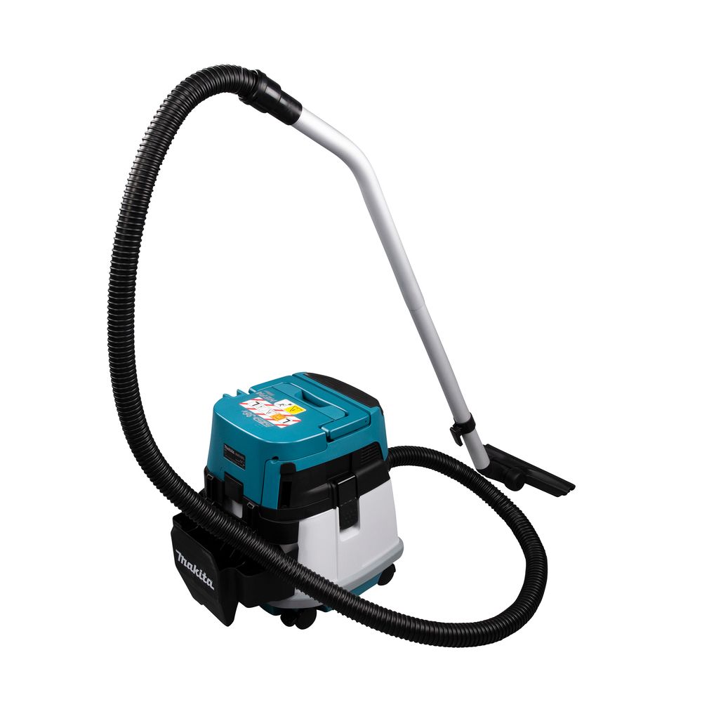 Набор: аккумуляторный пылесос Makita DVC157LZX3 + 2 аккумулятора Makita BL1850B (LXT 18В, 5Ач) + зарядное устройство Makita DC18RD быстрое двухпортовое (LXT 18В)