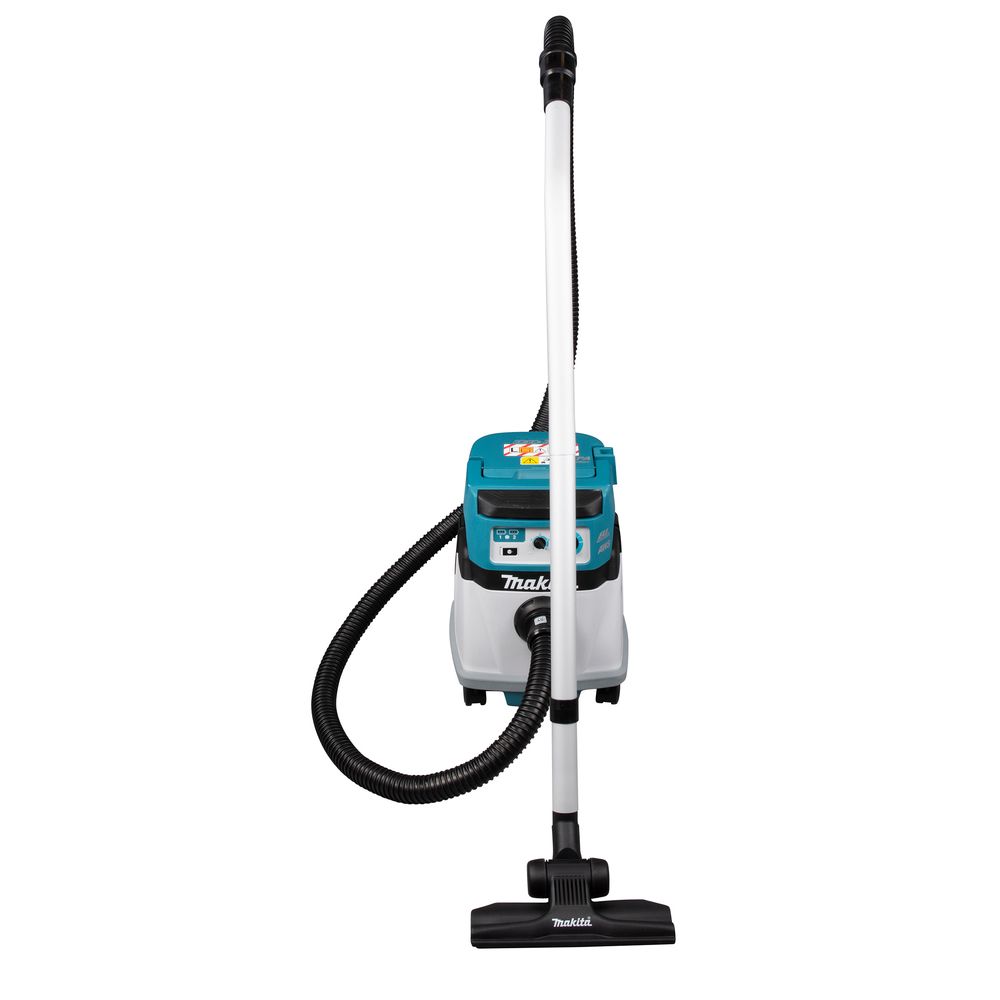 Набор: аккумуляторный пылесос Makita DVC157LZX3 + 2 аккумулятора Makita BL1850B (LXT 18В, 5Ач) + зарядное устройство Makita DC18RD быстрое двухпортовое (LXT 18В)
