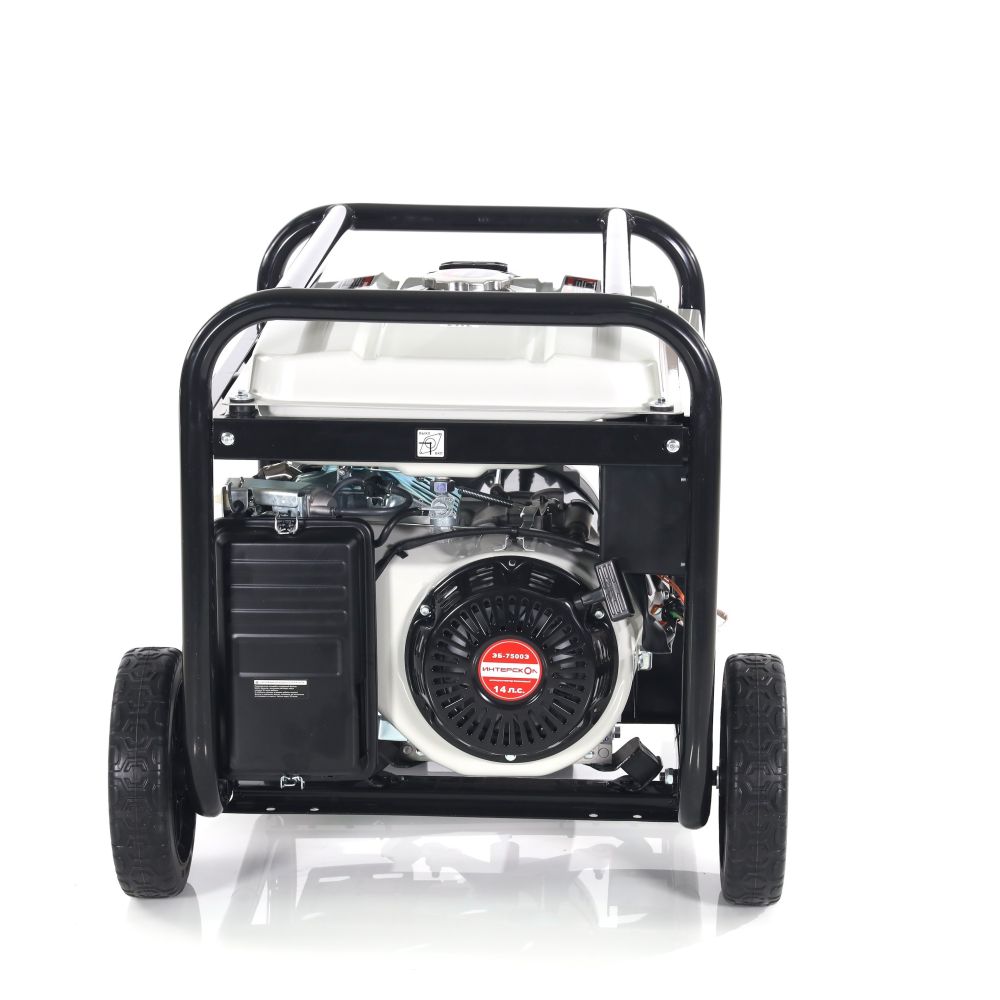 Генератор бензиновый ИНТЕРСКОЛ ЭБ-7500Э синхронный, 6 кВт, (796.0.0.40)