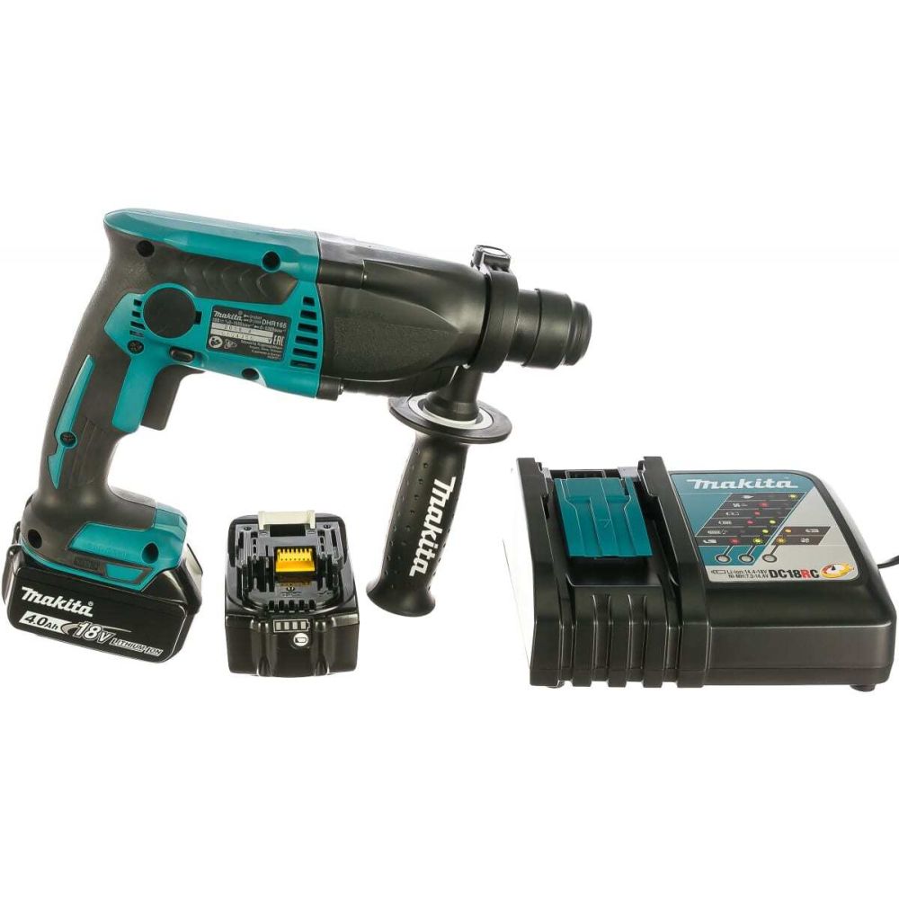 Аккумуляторный перфоратор Makita SDS-PLUS, 18В, 16 мм, 1,3 Дж, кейс, DHR165RME