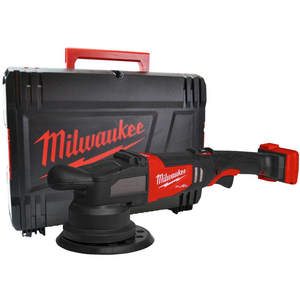 Аккумуляторная полировальная машина Milwaukee M18 FROP21-0X, 18 В, 150 мм, 4500 об/мин, без АКБ и ЗУ, в кейсе, 4933478836