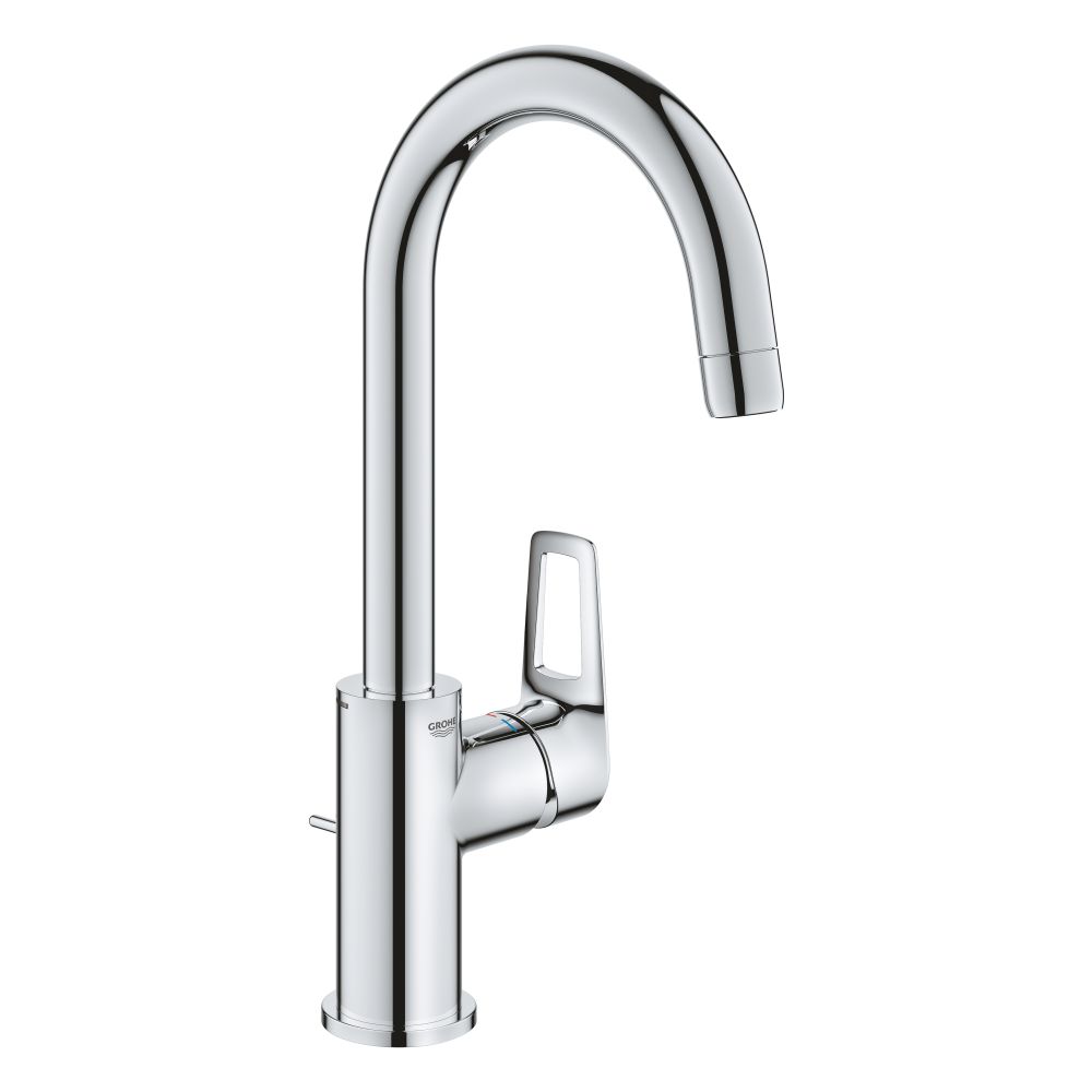 Смеситель для раковины GROHE Start Loop с донным клапаном, L-Size, хром (23780001)