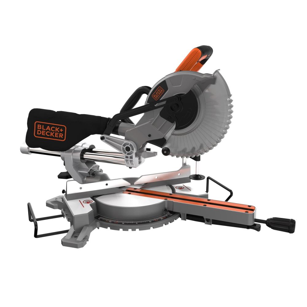 Торцовочная пила BLACK+DECKER BES700, 1600 Вт, 216 мм, 4800 об/мин (BES700-QS)