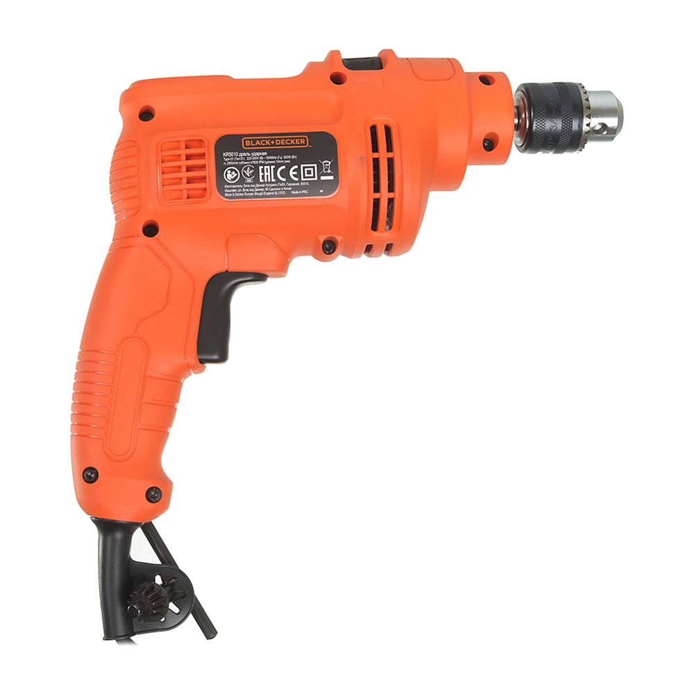 Ударная дрель BLACK+DECKER KR5010, 500 Вт