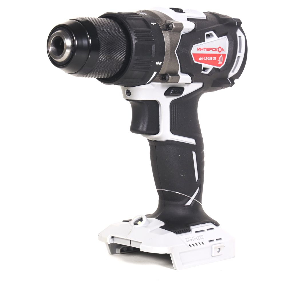 Аккумуляторная дрель-шуруповерт ИНТЕРСКОЛ ДА-13/36В 70, 36 В, 1900 об/мин, с АКБ 2.5 Ач и ЗУ (814.0.0.70-B25C)