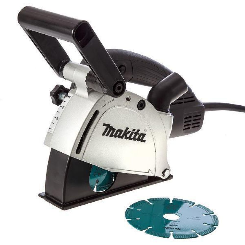 Штроборез Makita, 125 мм, 1400 Вт, 10000 об/мин, в кейсе, SG1251J
