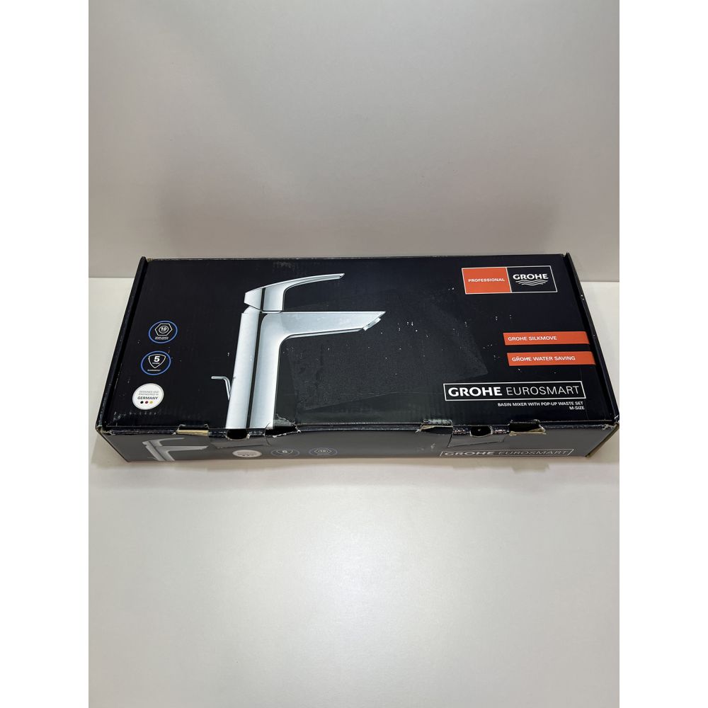 Смеситель для раковины GROHE Eurosmart, M-size, хром (23322003/U), уценненый товар