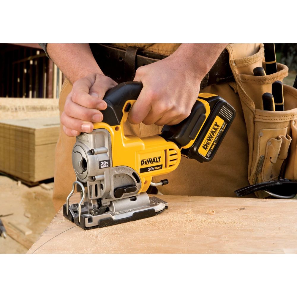 Аккумуляторный лобзик DEWALT DCS331N, 18 В, 3000 ход/мин, 26 мм, без АКБ и ЗУ (DCS331N-XJ)