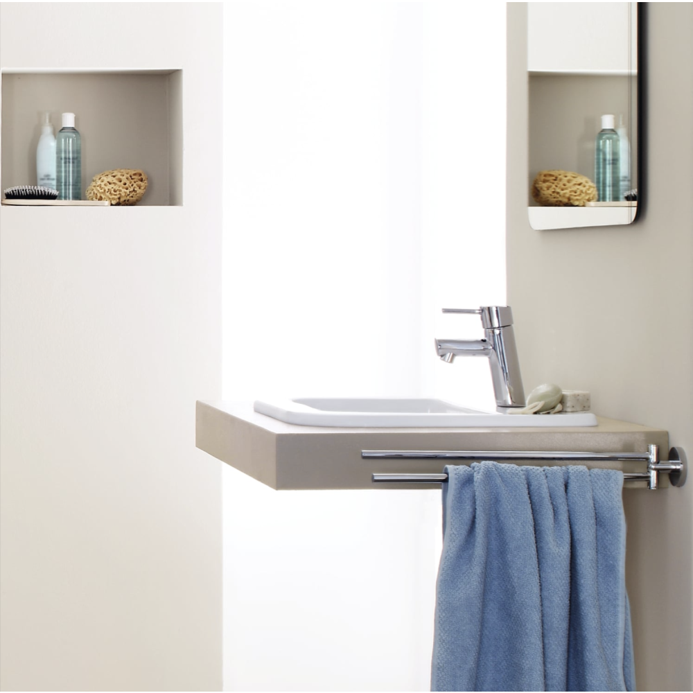 Смеситель для раковины GROHE Concetto с цепочкой, с ограничением расхода воды, хром (3220610E)