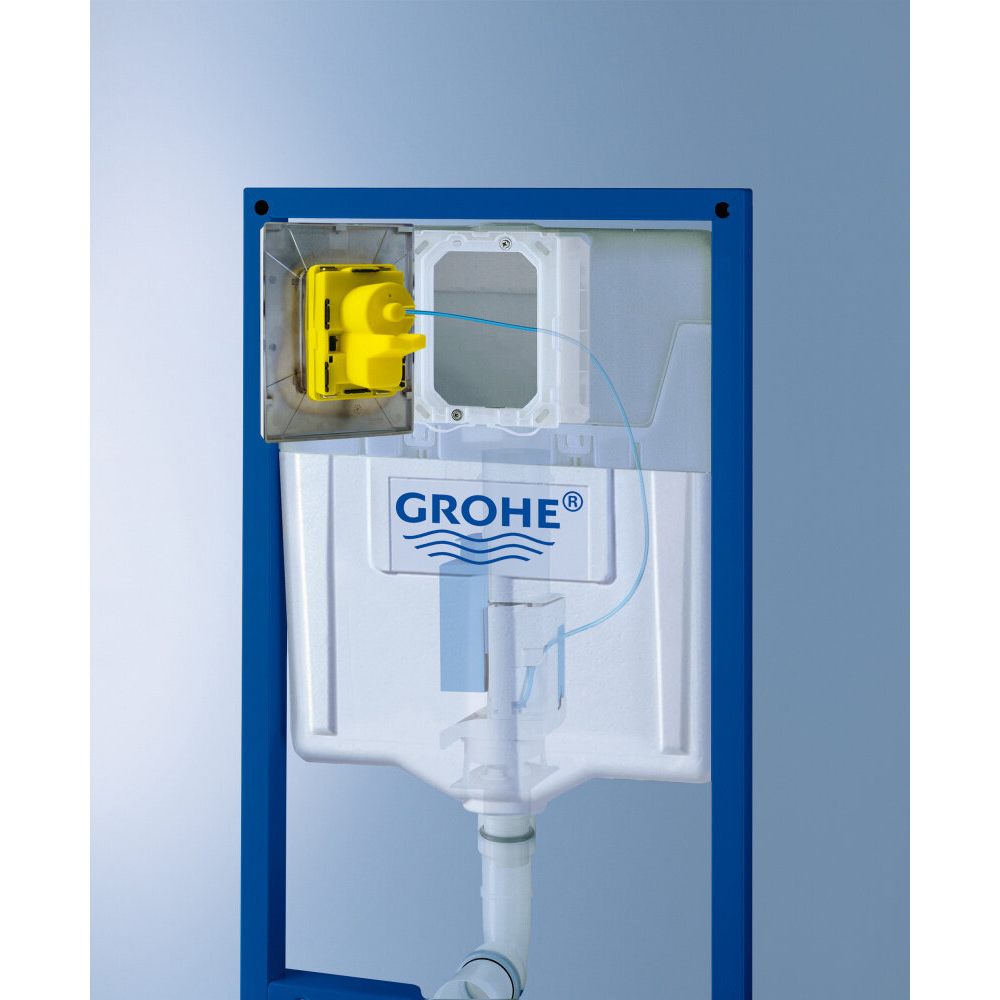 Комплект инсталляции GROHE Rapid SL 38775001 с унитазом Aqueduto OVO OVOT2130 и сиденьем с микролифтом (NW0543)