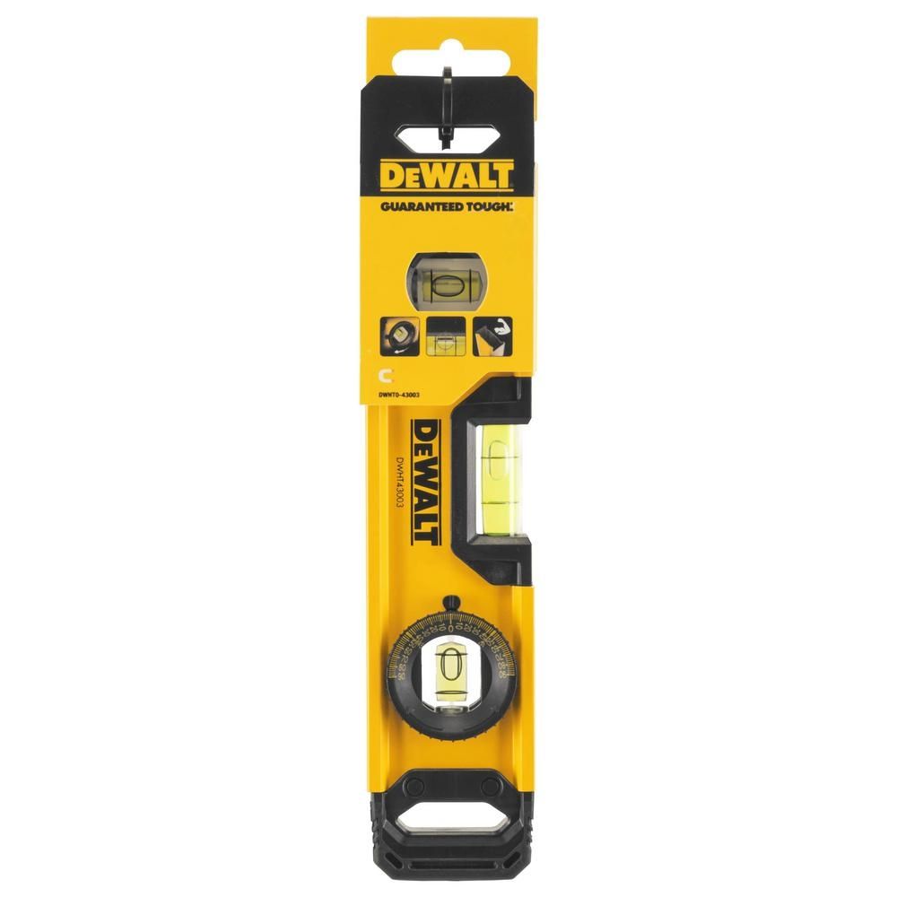 Уровень DEWALT TORPEDO DWHT043003, 25 см