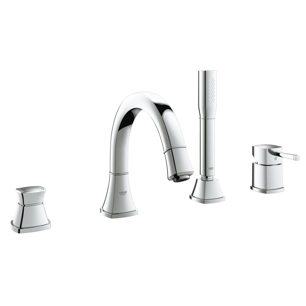 Смеситель для ванны GROHE Grandera на 4 отверстия, хром (19936000)